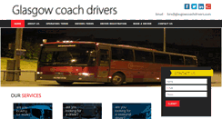 Desktop Screenshot of glasgowcoachdrivers.com